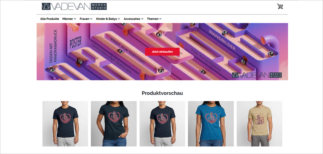 VADEVAN|MERCH STUDIO|SPREADSHOP